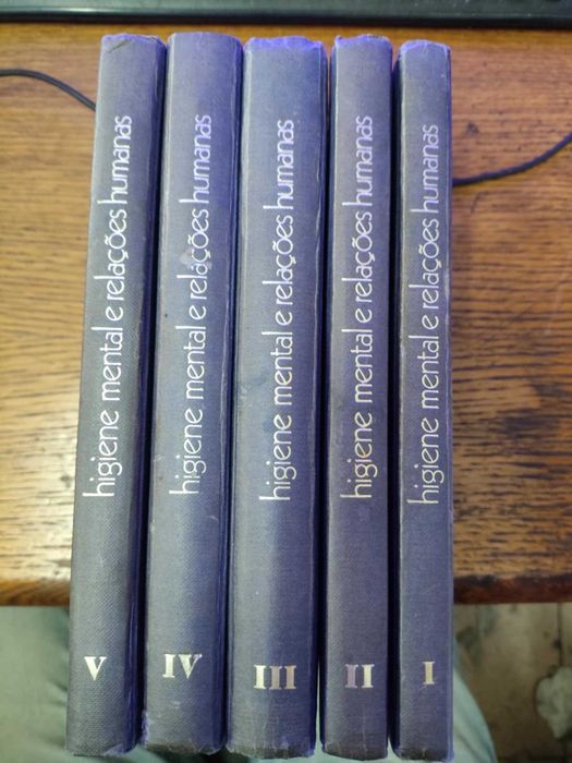 Enciclopedia - Higiene mental e relações humanas 5 volumes