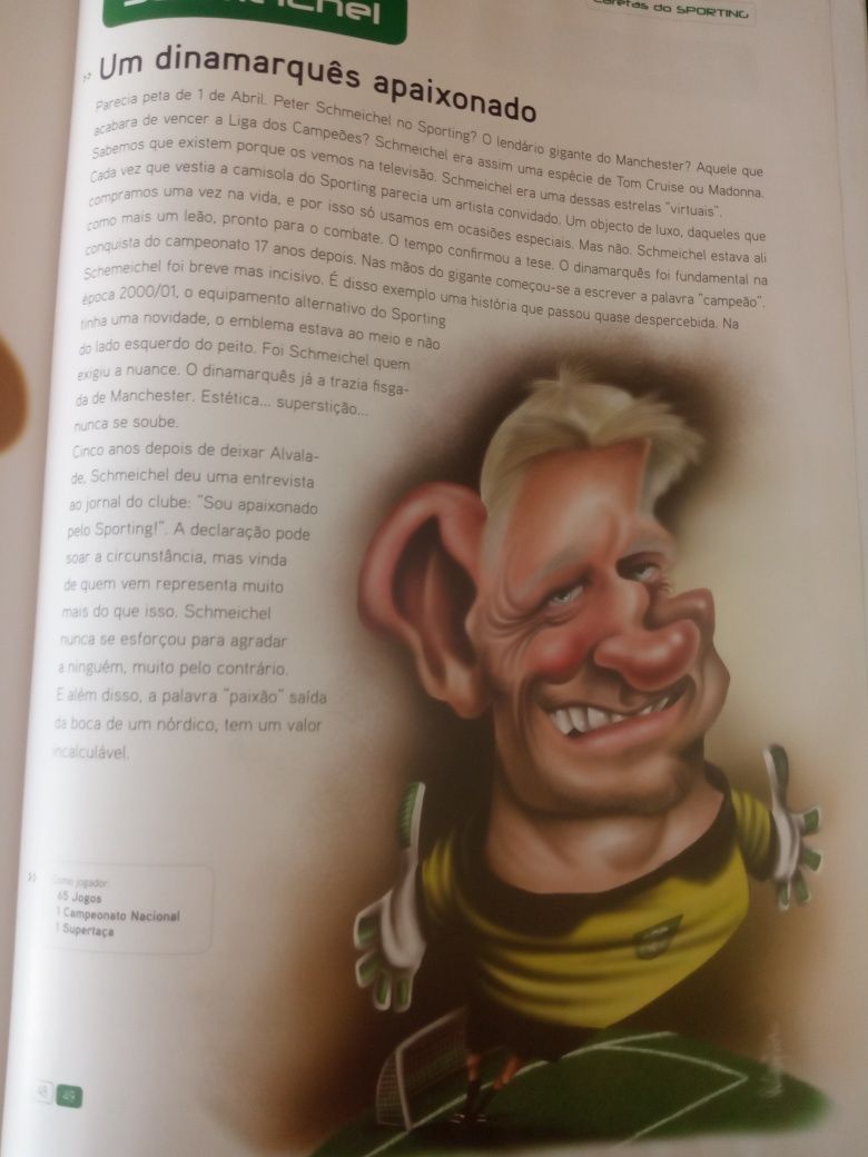 Livro caretas do Sporting