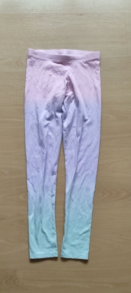 Legginsy tęczowe ombre F&F r.146 L7