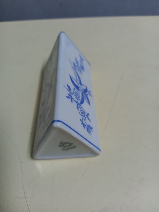 Paliteiro de porcelana