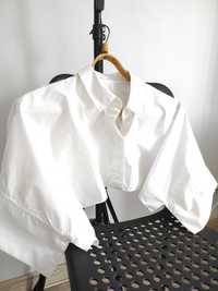 Cos біла сорочка белая укороченная рубашка