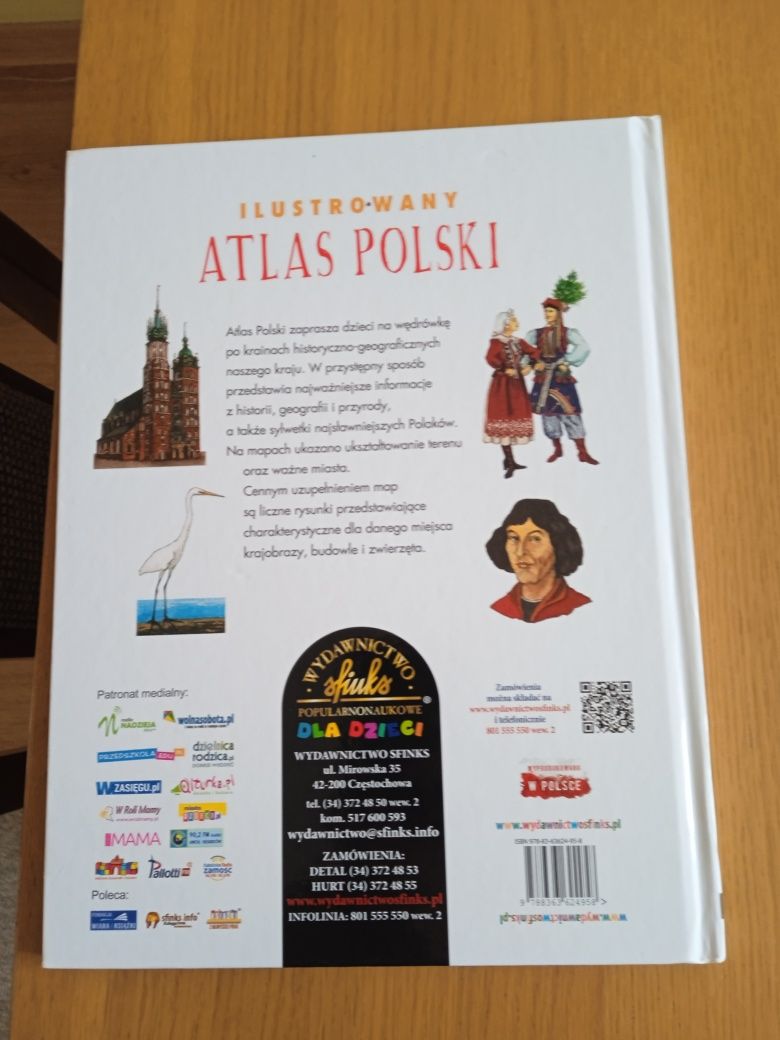 Atlas Polski dla dzieci nowy