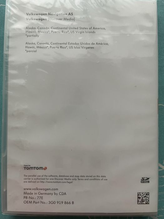 Оригінал картка SD для NAVI