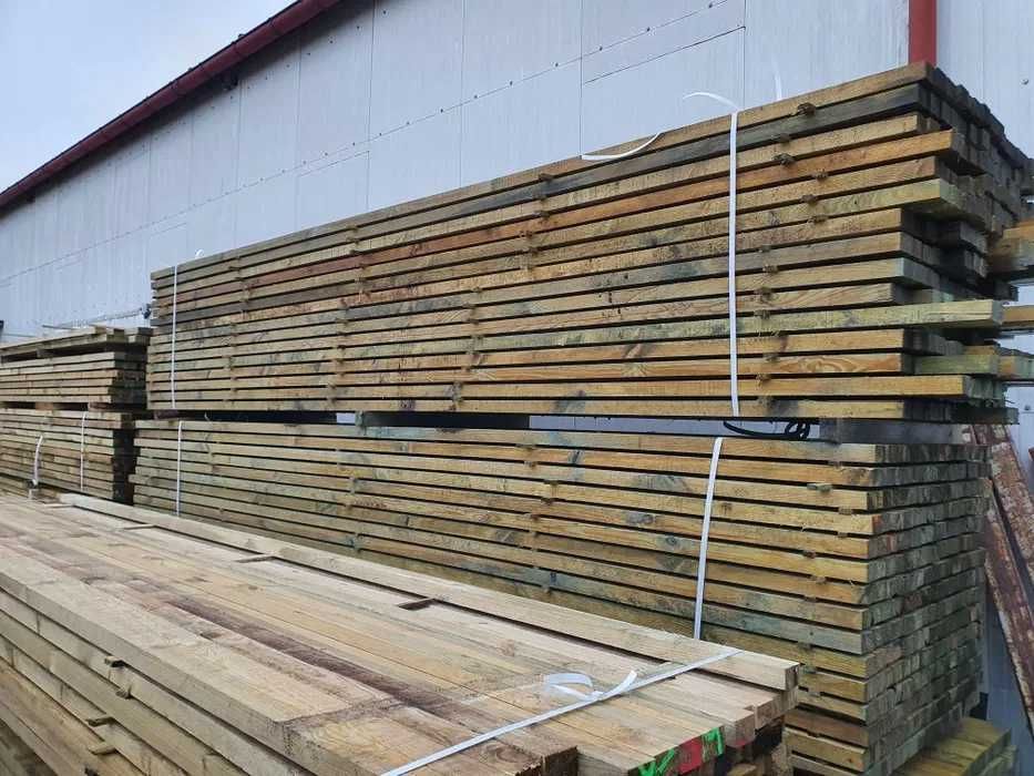 Tartak łaty drewno budowlane modrzew więźba deski