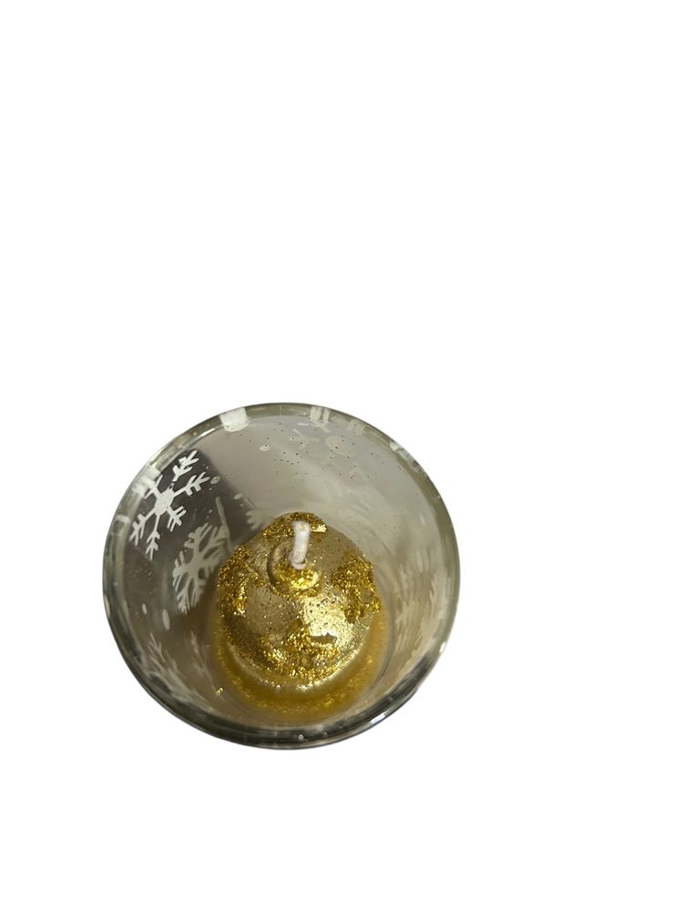 Świeczka w szkle bombka nr.6382