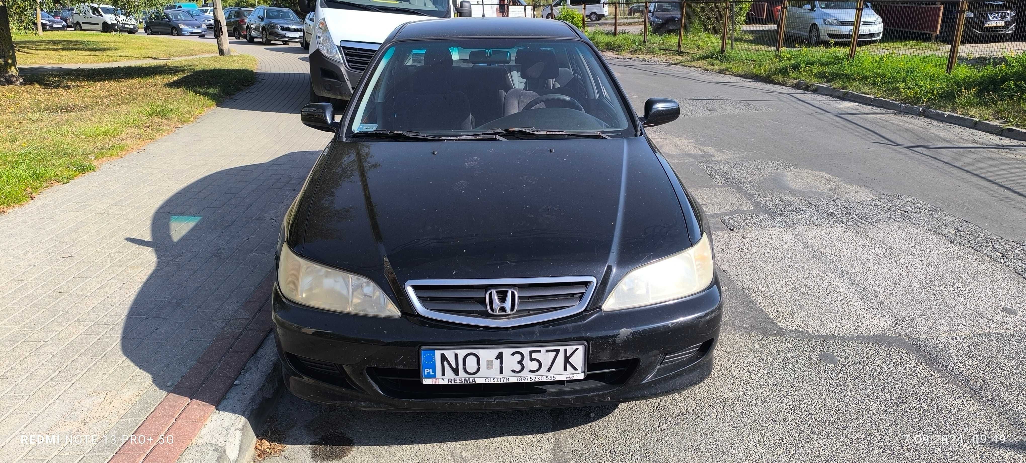 Syndyk sprzeda samochód marki Honda Accord, rok prod. 2001