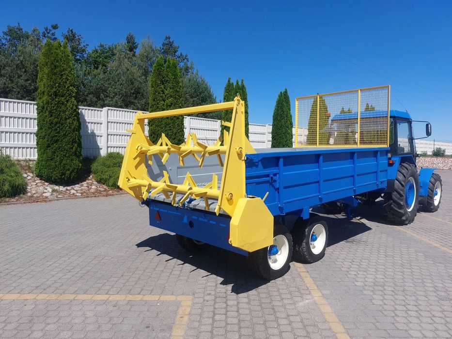 Warfama Rozrzutnik Tandem 2 osie.  Rozrzutnik Warfama Tandem 2 osie