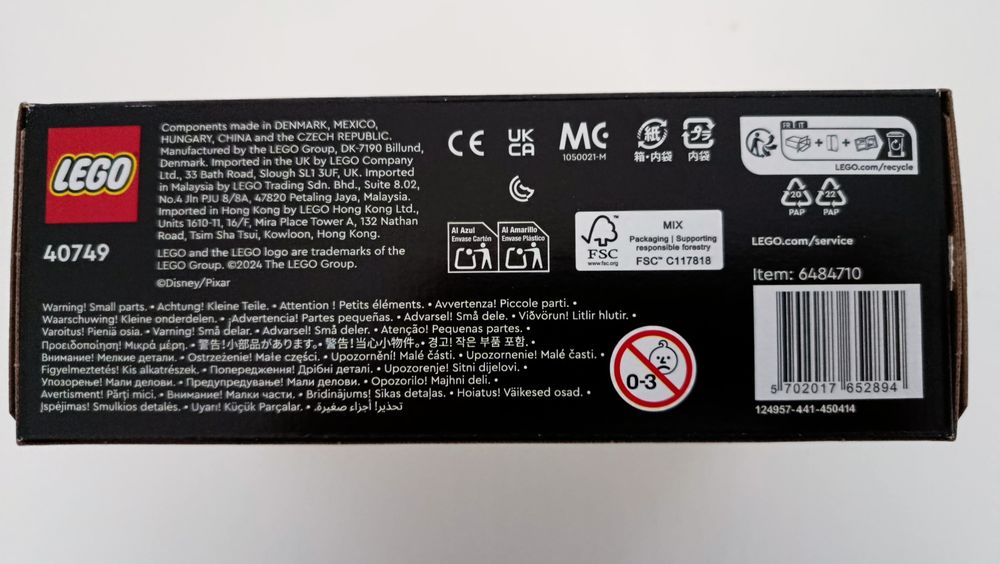 LEGO BrickHeadz Joy, Sadness & Anxiety (40749).