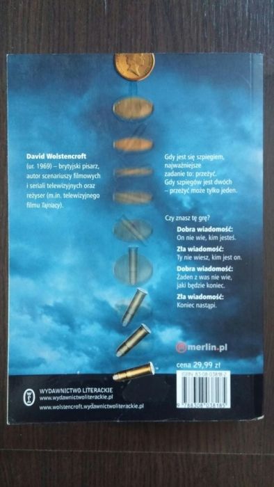 Książka Dobra wiadomość zła wiadomość David Wolstencroft
