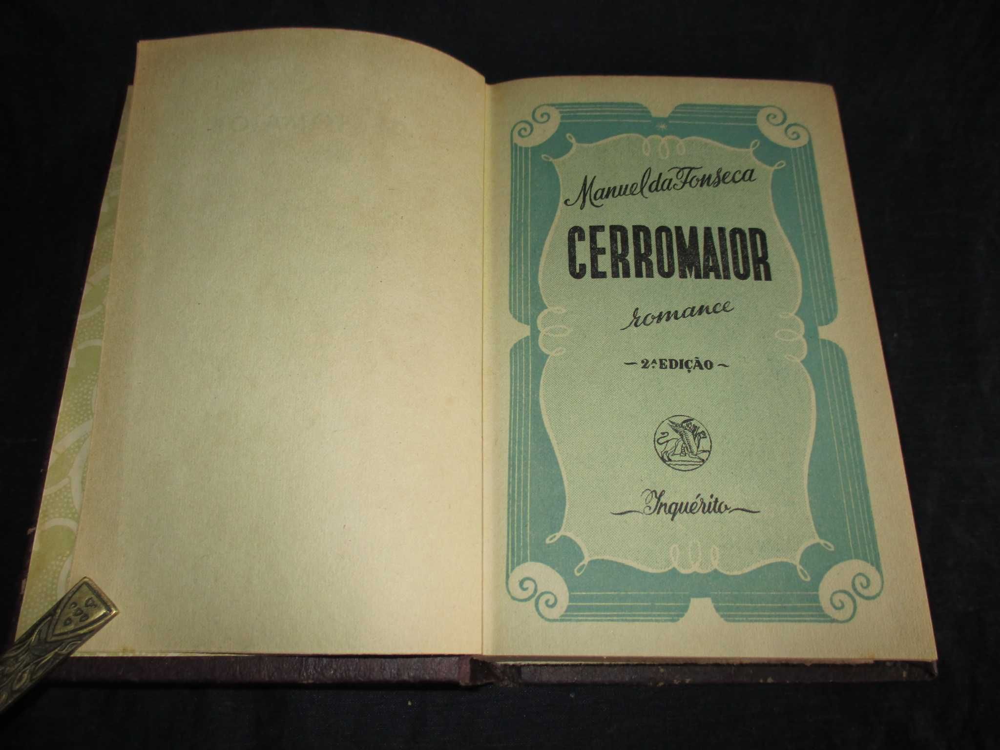 Livro Cerromaior Manuel da Fonseca 2ª edição 1943