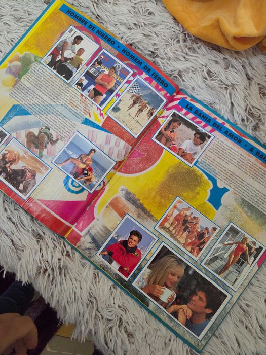 Caderneta cromos Baywatch - Mares Vivas