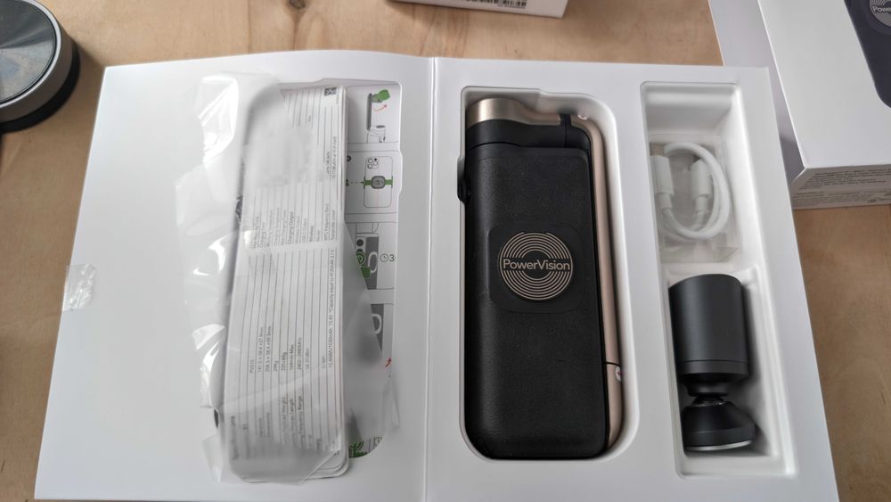 Gimbal Power Vision S1 - wszechstronny, kieszonkowy z indukcją