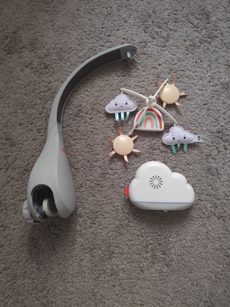 Fisher-Price, Chmurkowa karuzela, uspokajacz z lampką nocną i dźwiękam