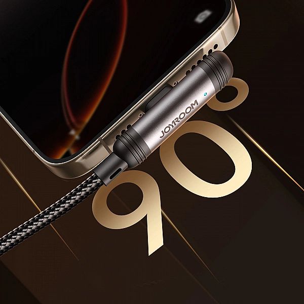 Kabel Joyroom S-A56 EnjoyX Series 90° USB-C - Lightning 30W 1,2m - cza