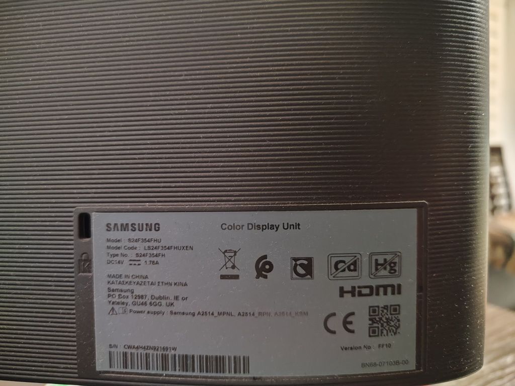 Monitor Samsung 24"