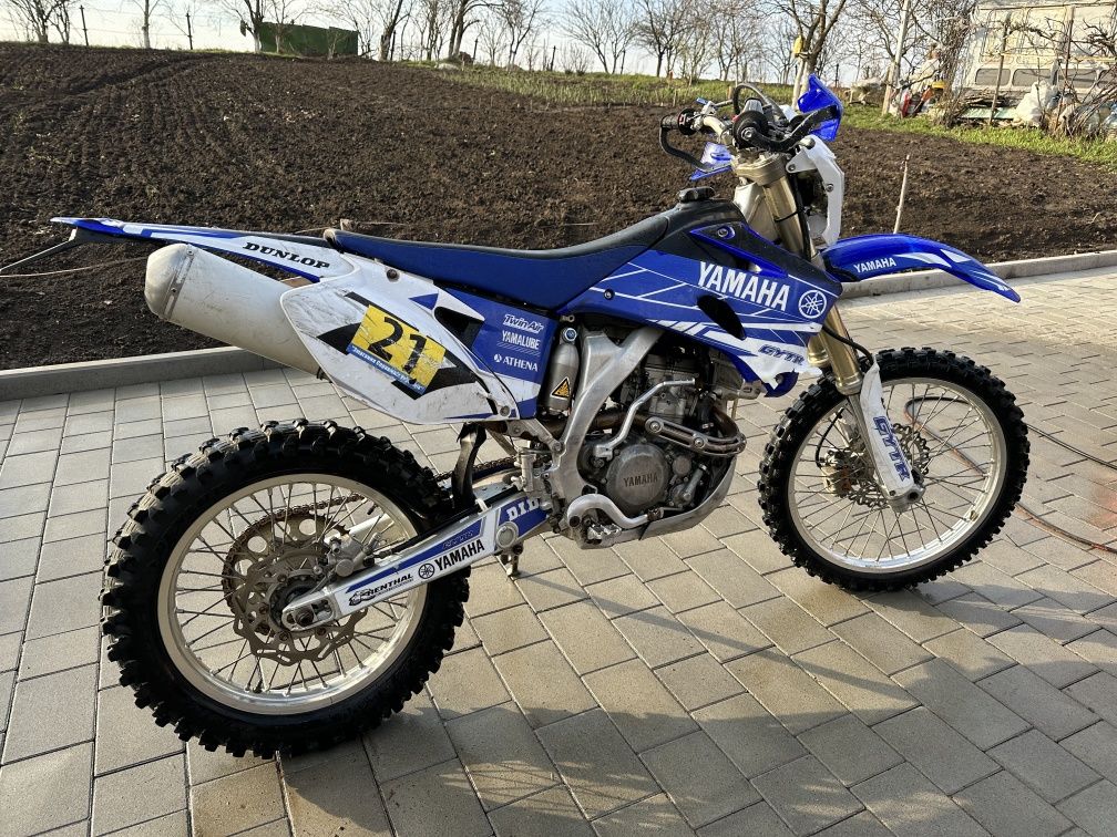 Yamaha WR 250,  2008 рік, зі стартером і гарячим стартом