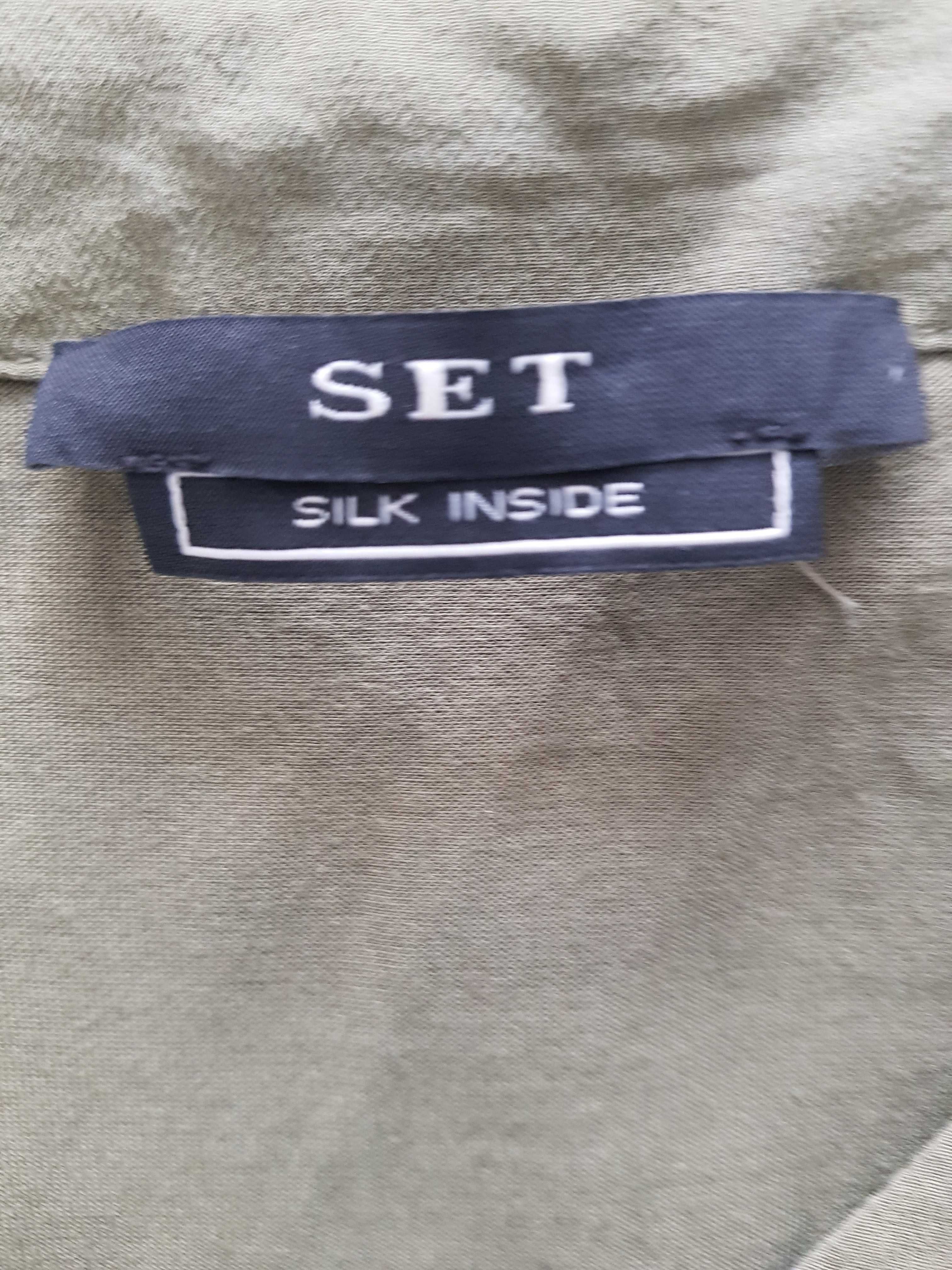 Bluzka jedwabna marki SET