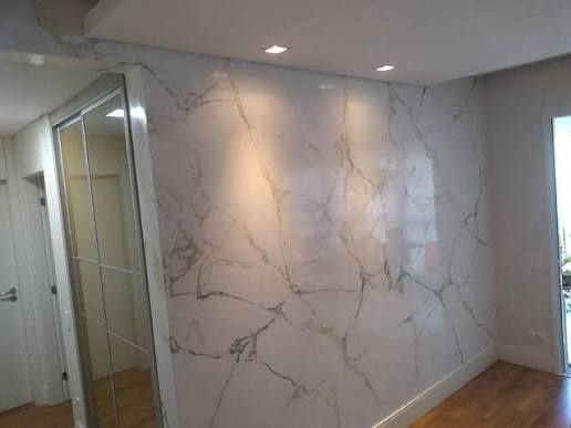 Pintura especial com efeito mármore