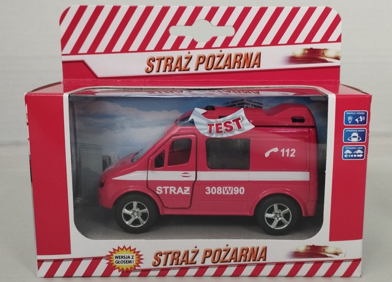 Auto autko straż pożarna strażak