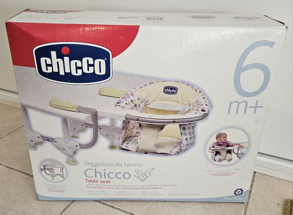 Cadeira de mesa - 360 (cor Rosa) Chicco