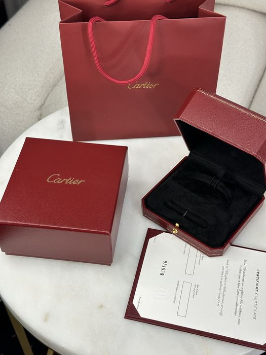 Комплект упаковки cartier коробка шкатулка пакет сертифікат
