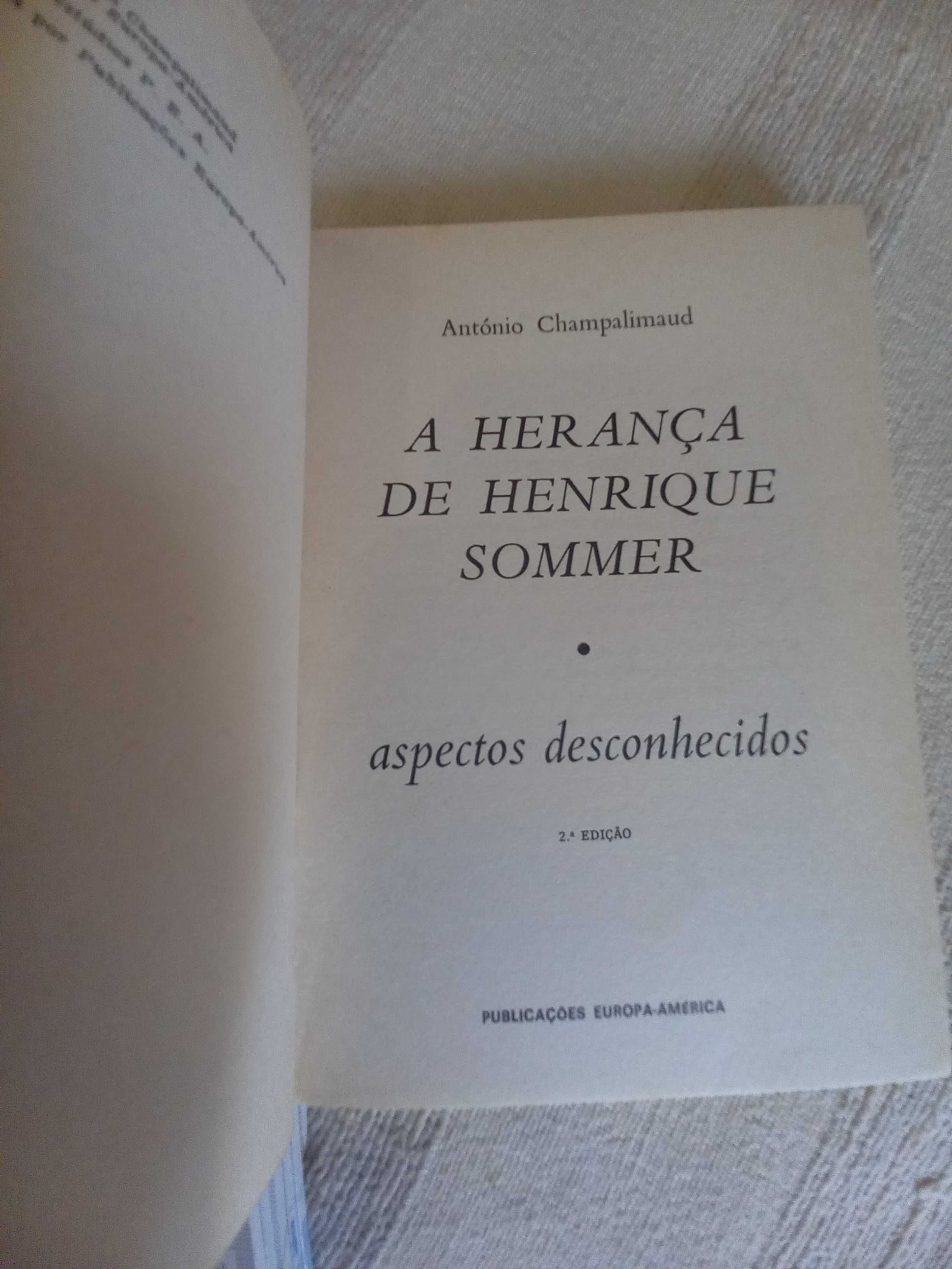 António Champalimaud sobre o caso da herança Sommer