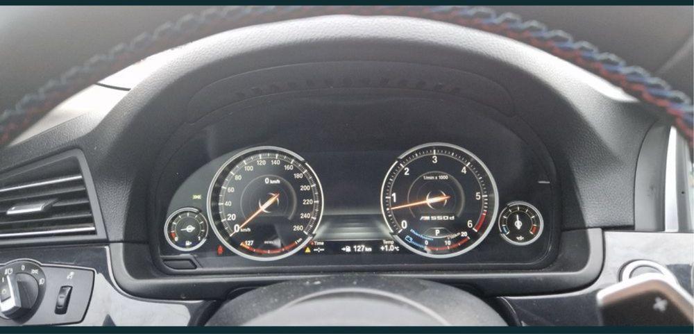 BMW X5 F15 5 F10 F07 GT 6 F1 F13 7 F01 Licznik zegar full led 6WB