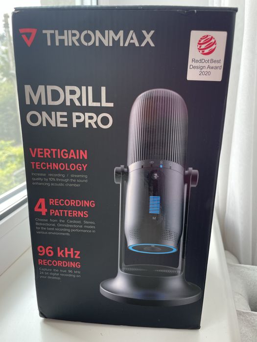 Мікрофон Thronmax Mdrill One Pro Jet Gray 96 кГц