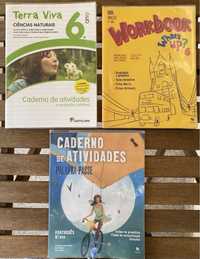 Cadernos de atividades 6° ano