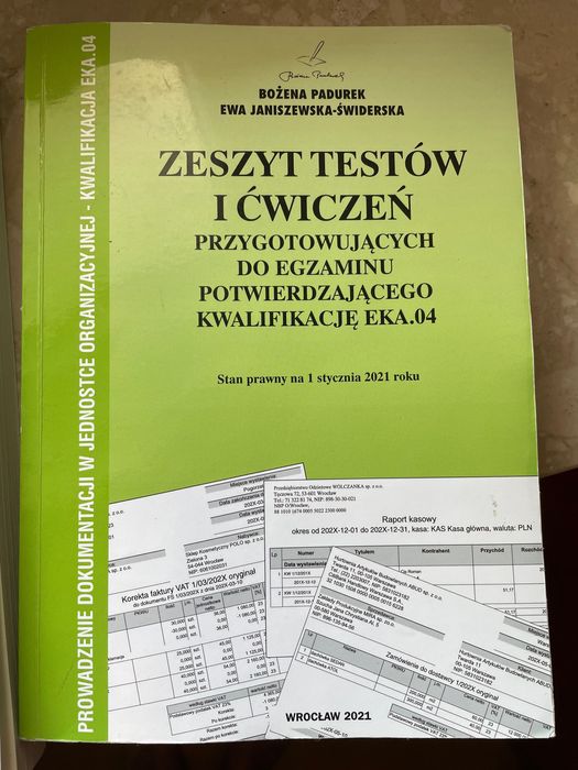Zeszyt testów i ćwiczeń do EKA.04 Bożena Padurek