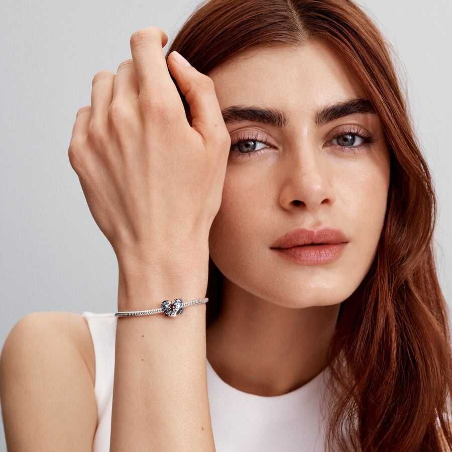 Pandora Charms-zawieszka świecący w ciemności Stranger Things Serce