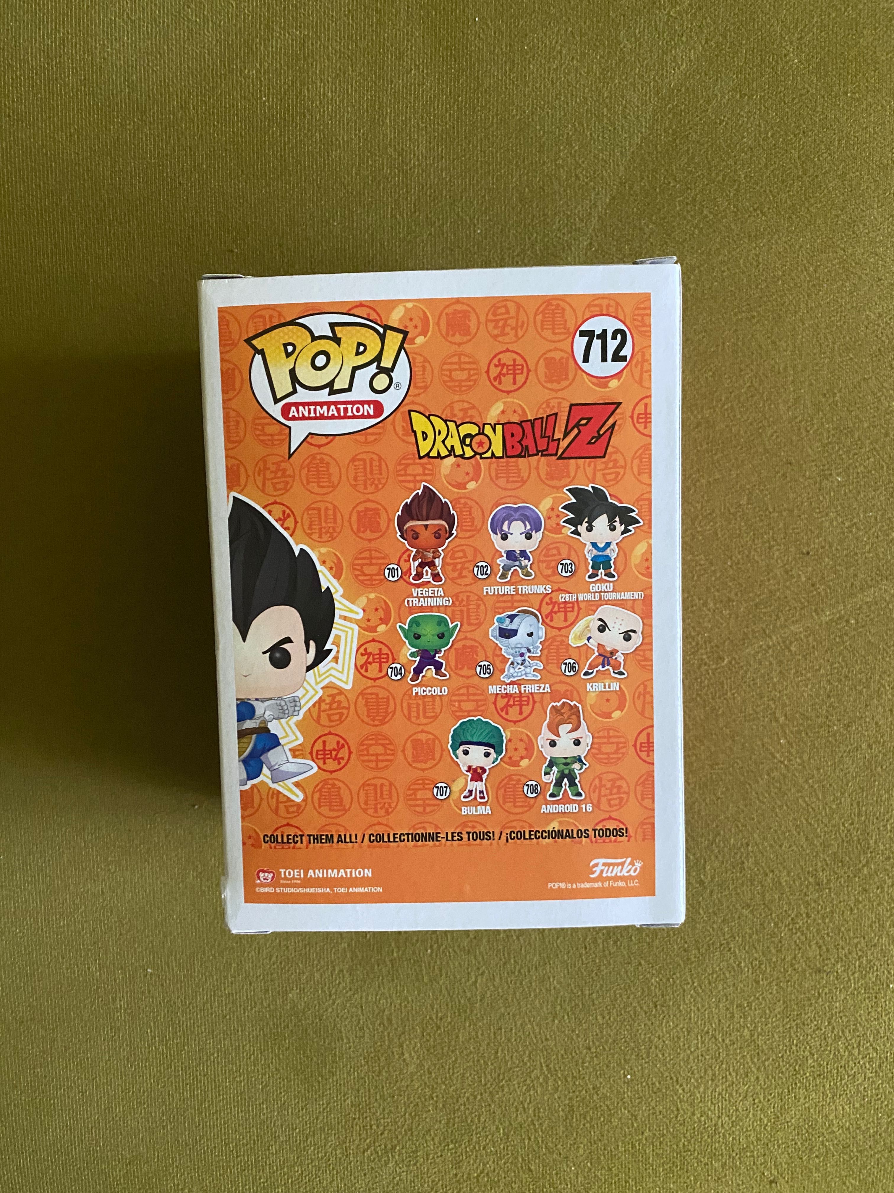 Funko pop Vegeta #712 Dragon Ball