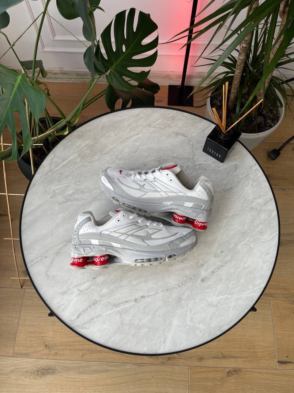 БЕЗ ПРЕДОПЛАТ ‼️ Supreme x Nike Shox Ride 2 SP White /Найк Шокс Супрім