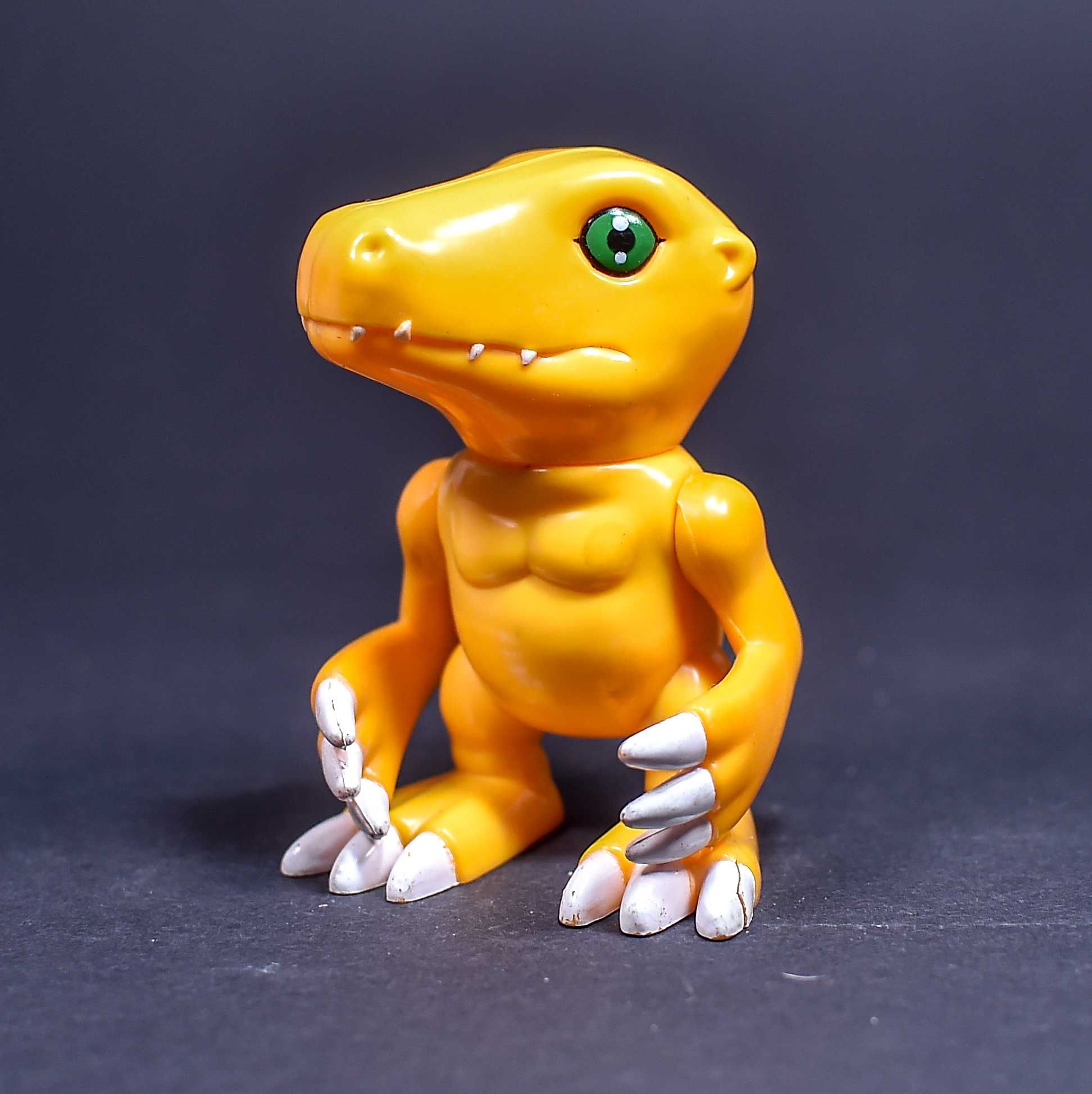 Figurka # Digimon Rare Bandai Vintage Agumon Moveable Arms 1999