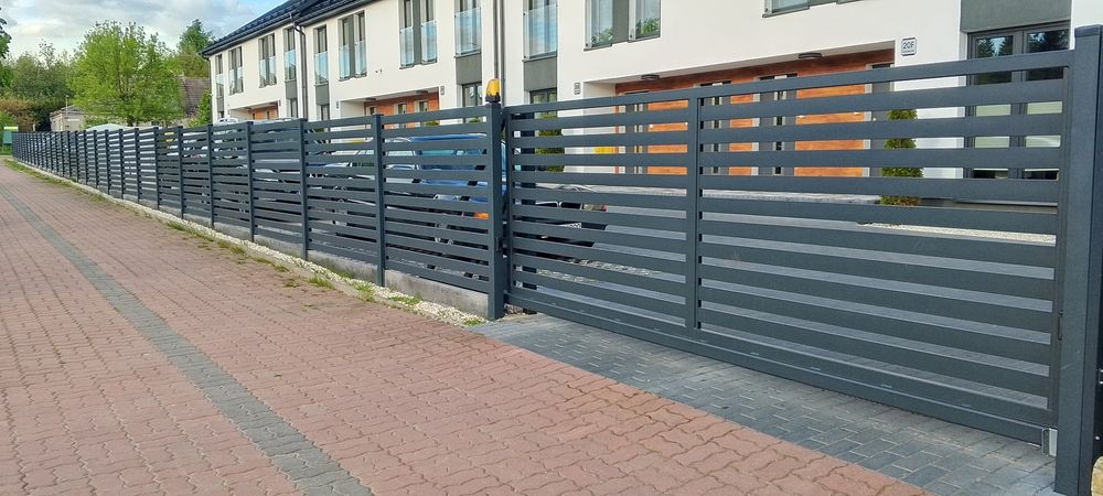 Przęsło ogrodzeniowe 200/130 cm ocynk + malowanie proszkowe dowolny ko