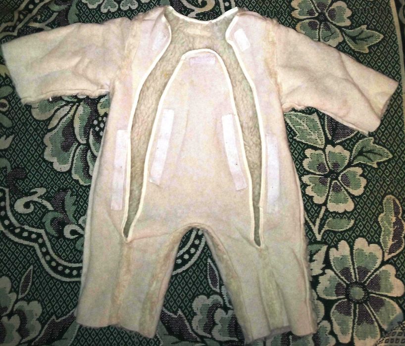 Дитячий зимовий комбінезон трансформер "Бейбик" з отстежной овчиною