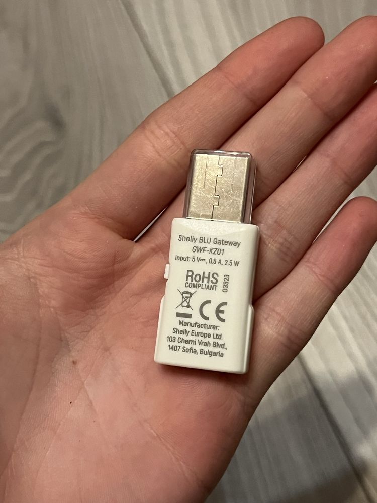 Bramka bluetooth do wifi w kluczu sprzetowym USB-A