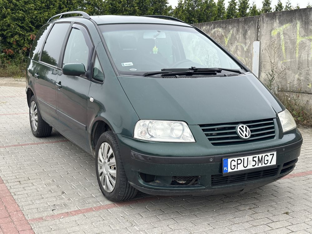 Volkswagen Sharan 2001 1.9tdi, 6 biegów, 7 miejsc, sprawny jezdzacy