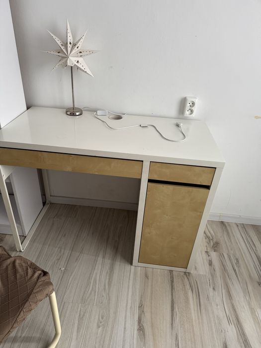 Zestsw lozko materac biurko