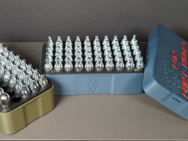 CO2 Cartridge Storage Box