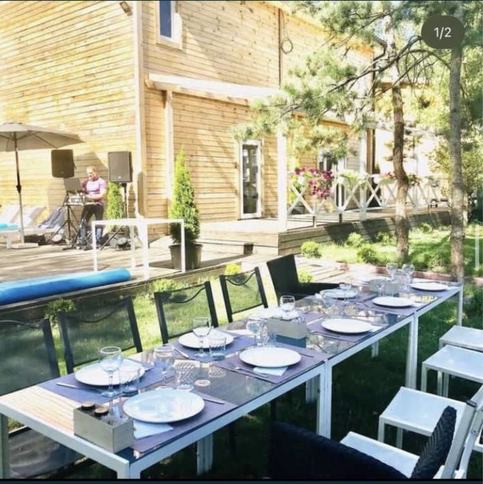 Котедж для відпочинку та вечірок з басейном. Чан. Баня