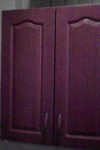 Szafka wisząca kuchenna brązowa i biala-używana jak nowa