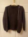 Sweter moher Premium w czekoladowym kolorze