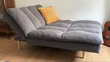 Sofá cama e chaise longue
