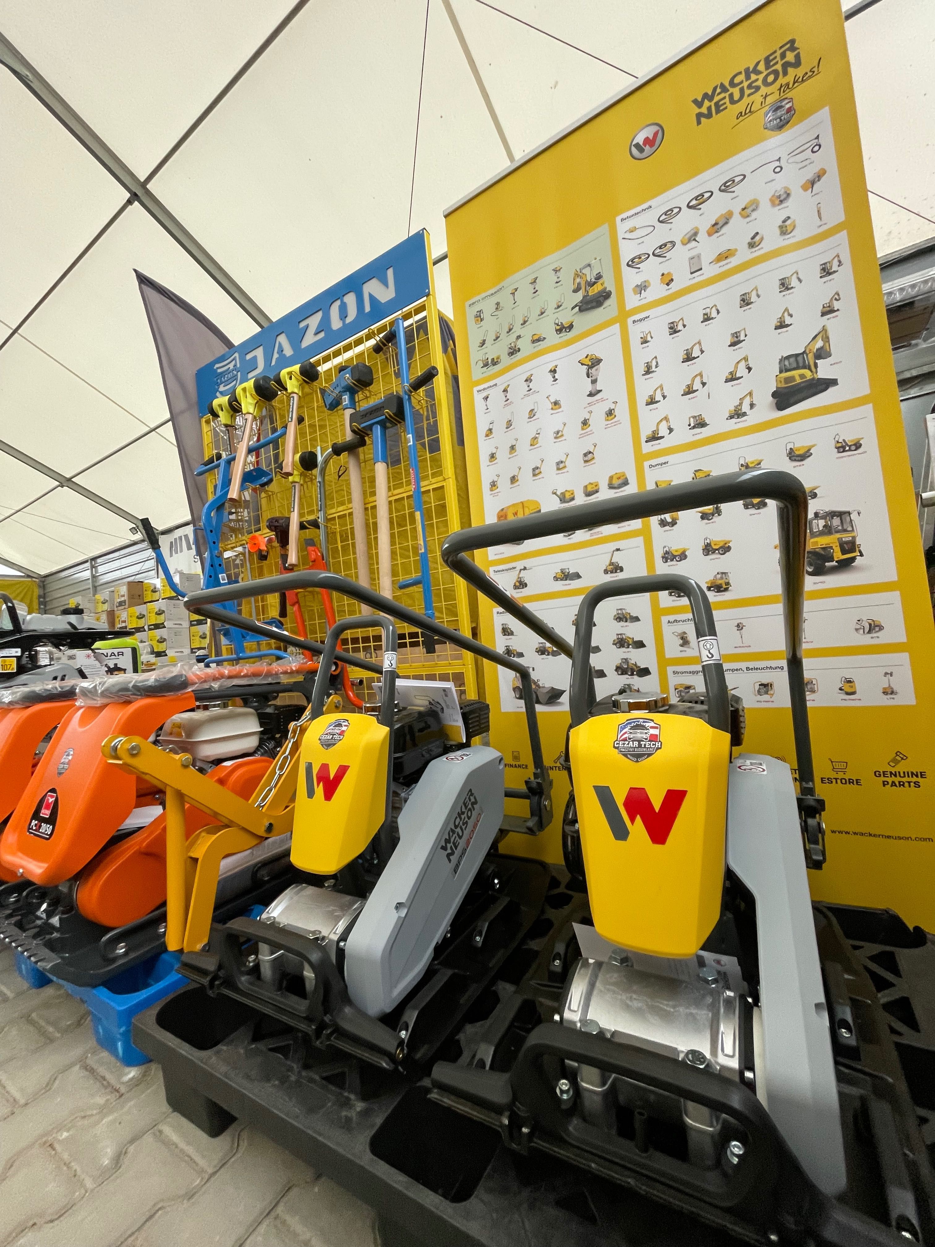 Zagęszczarka WACKER NEUSON BPS 2050A 100 kg nowa FV gwarancja Honda GX