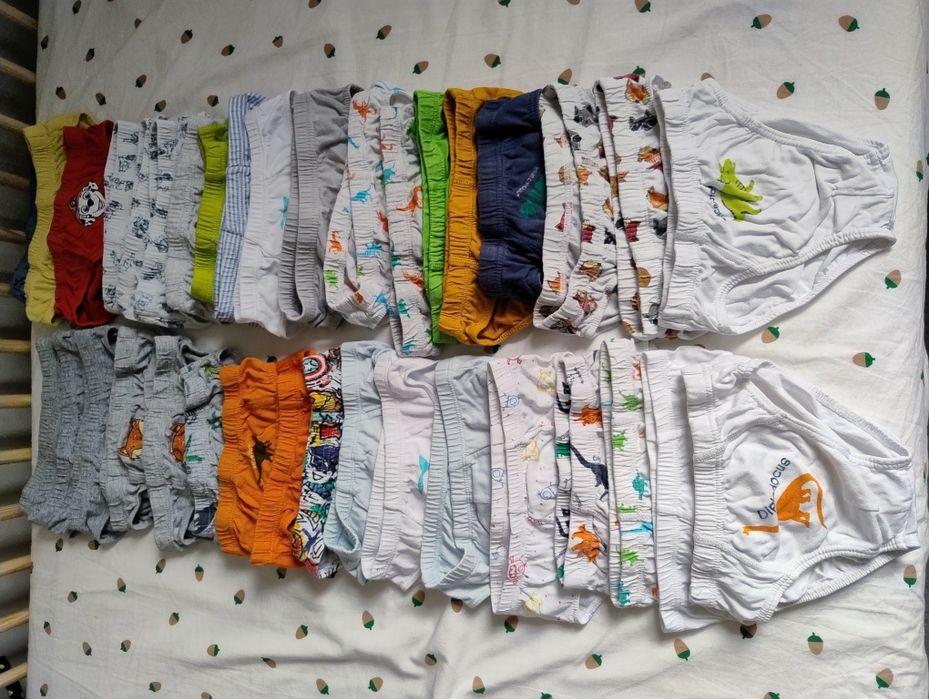 36x majtki slipy dla chłopca 110/116 Reserved cool club