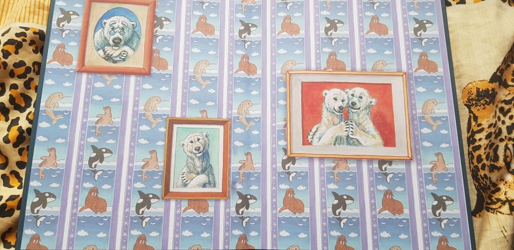 Книга "Я белый медведь" большого формата твердая обложка на русском
