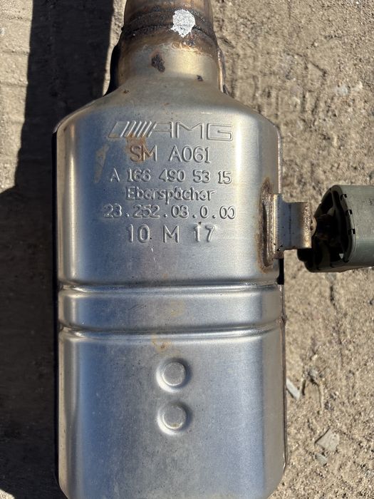 Wydech tłumik Mercedes GLE W292 AMG 3.0 V6