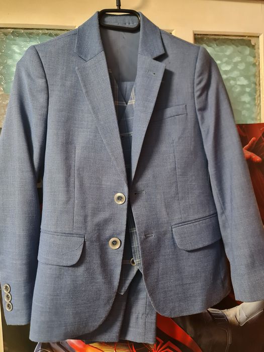 Garnitur chłopięcy niebieski