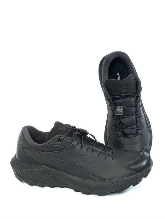 Кожаные кроссовки Salomon Sense Ride 5 SR Leather Black Оригинал